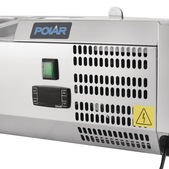 Polar Serie G Aufsatzkühlvitrine 8 x GN1/4, Bild 6