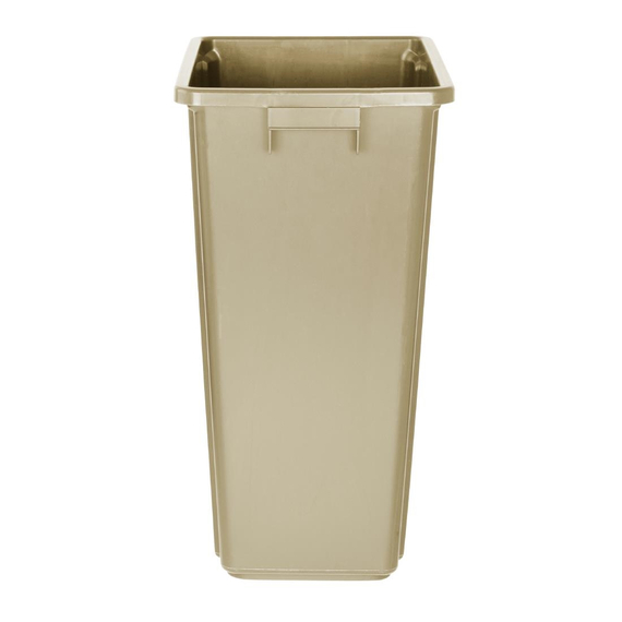 Jantex Slim Mülleimer Beige 60Ltr, Bild 3