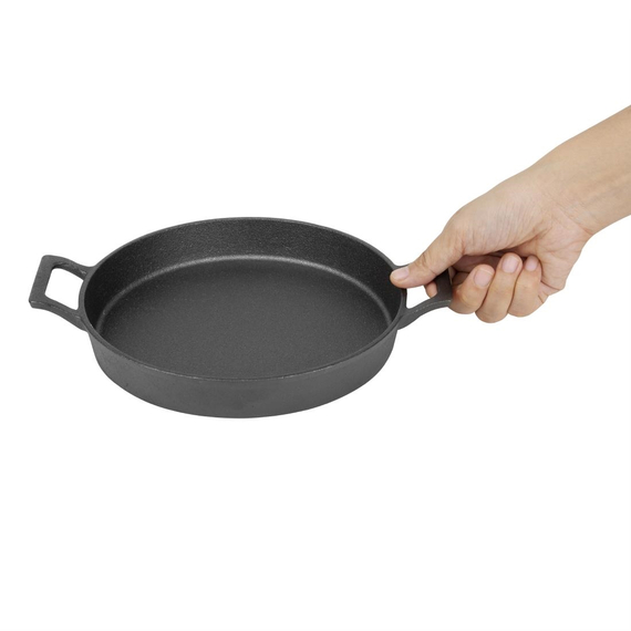 Olympia Gusseisen Rundbodenpfanne 200mm, Bild 5