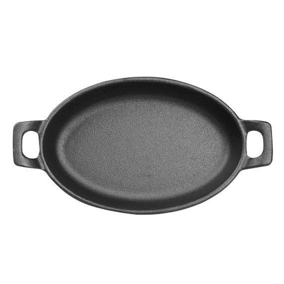 Olympia Gusseisen Ovale Schale mit Ohren 180x120mm, Bild 3