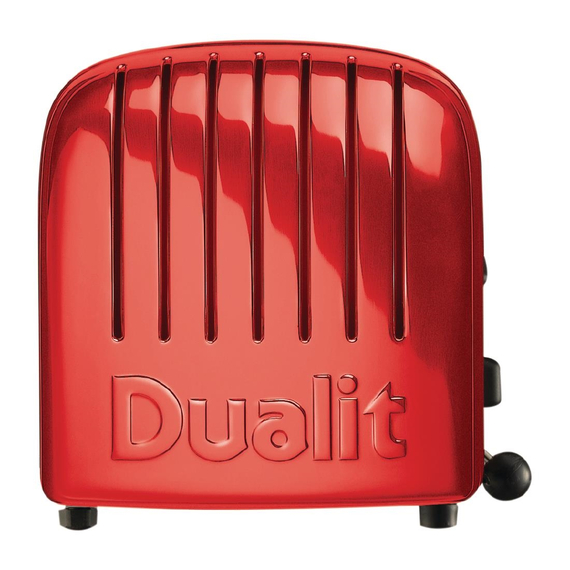 Dualit Toaster 60154 rot 6 Schlitze, Bild 2