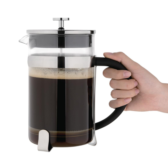 Olympia French Press Edelstahl und Glas 1,5L, Bild 5