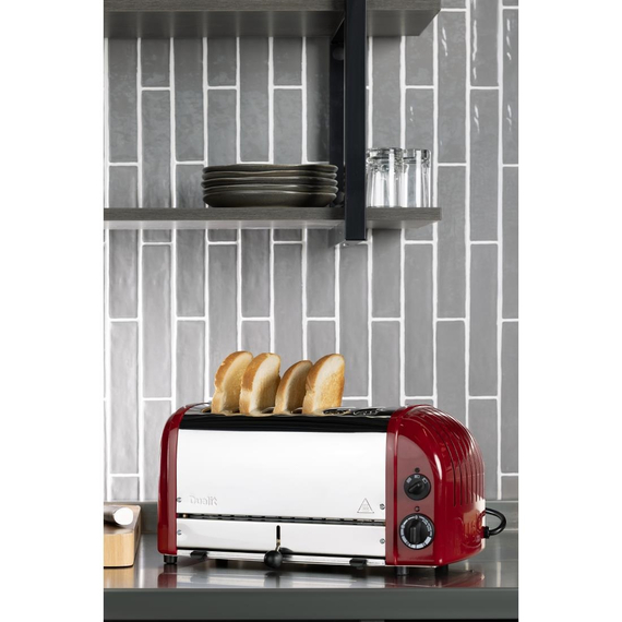 Dualit Toaster 60154 rot 6 Schlitze, Bild 5