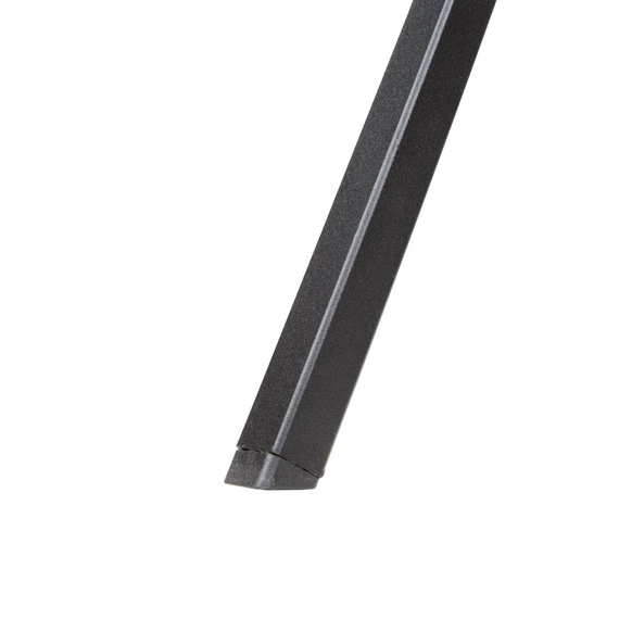 Bolero quadratischer Bistrotisch in schlankem Design Stahl schwarz 70cm, Bild 5