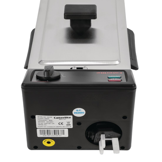 Caterlite Fritteuse 3,5 Liter mit Korb und 2 kW Leistung, Bild 5