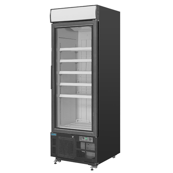 Polar G-Serie Gefrierschrank mit Sichtfenster 412Ltr Schwarz, Bild 3