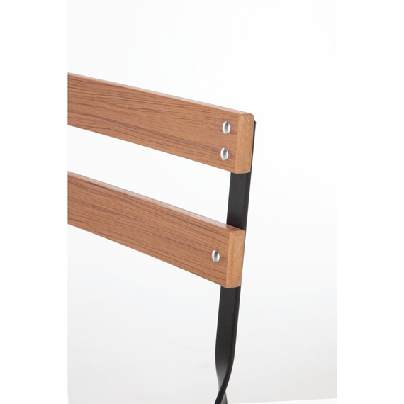 Bolero klappbare Terrassenstühle Holzimitat (2 Stück), Bild 9