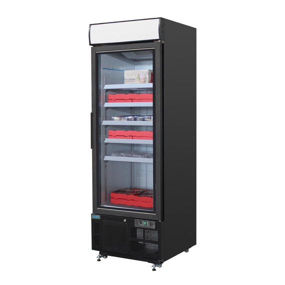 Polar G-Serie Gefrierschrank mit Sichtfenster 412Ltr Schwarz, Bild 4