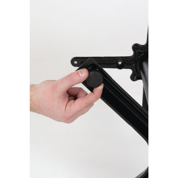 Bolero Tischfuß mit Fußkreuz Gusseisen 48cm hoch, Bild 5