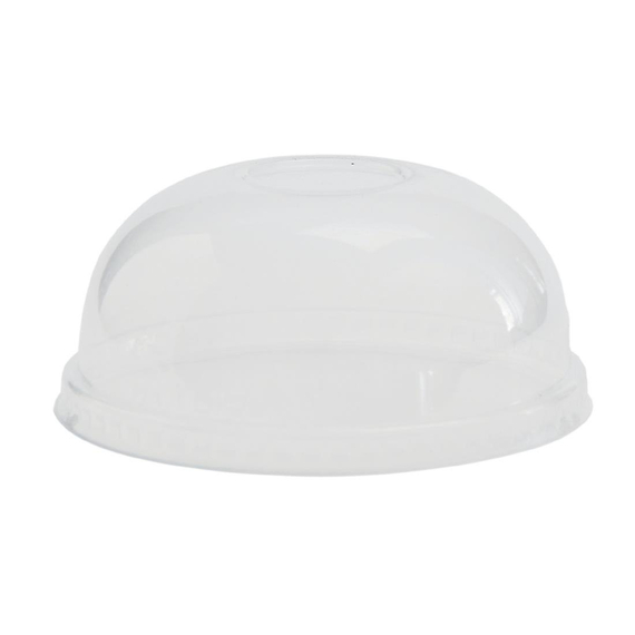 Vegware kompostierbare gewölbte Deckel für Suppen- und Universalbecher 35/45,4cl