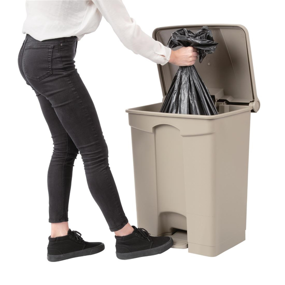 Jantex Küchenpedaleimer beige 65L, Bild 5