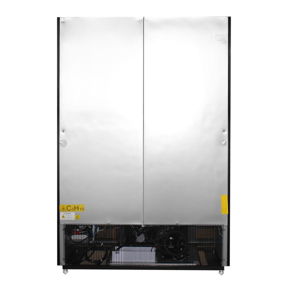 Polar G-Serie Gefrierschrank mit Sichtfenster 920Ltr Schwarz, Bild 7