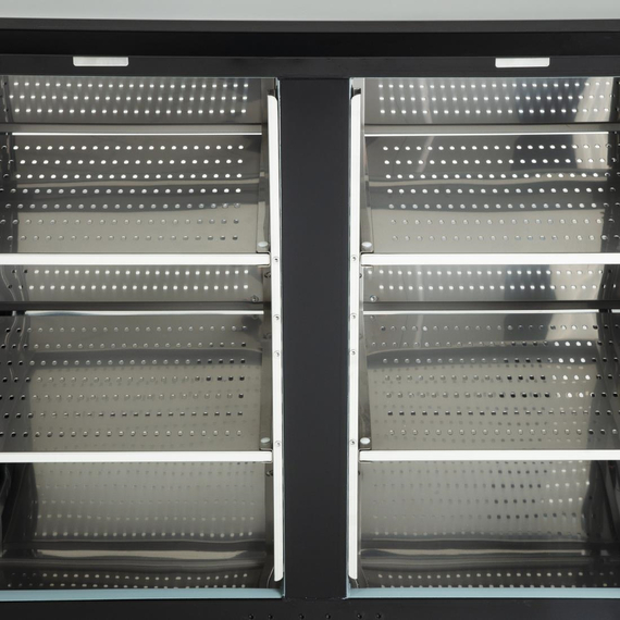 Polar Serie U Barkühlschrank 2-türig mit 4 Schubladen, Bild 8