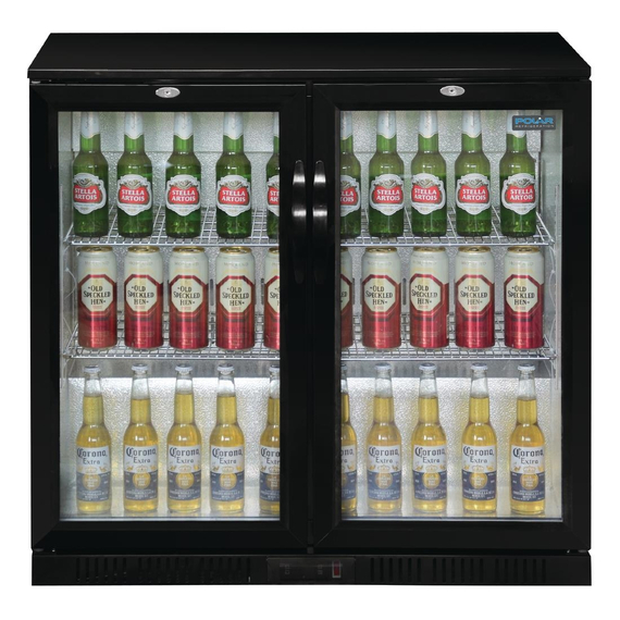 Polar Serie G Barkühlschrank mit 2 Klapptüren 208L