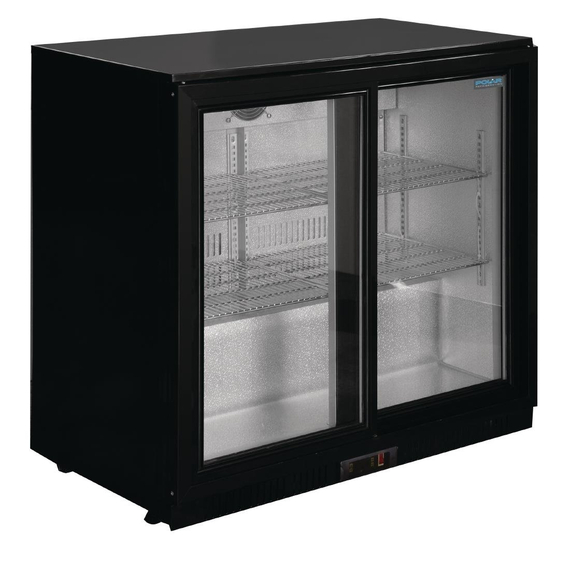 Polar Serie G Barkühlschrank mit 2 Schiebetüren 198L, Bild 3