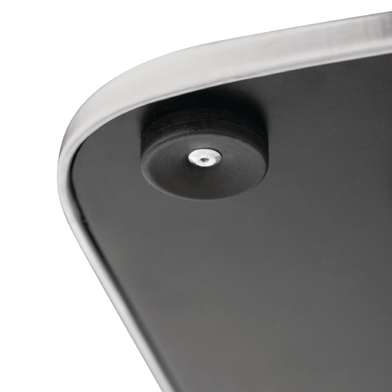 Bolero quadratischer Tischfuß Edelstahl 68cm hoch, Bild 3