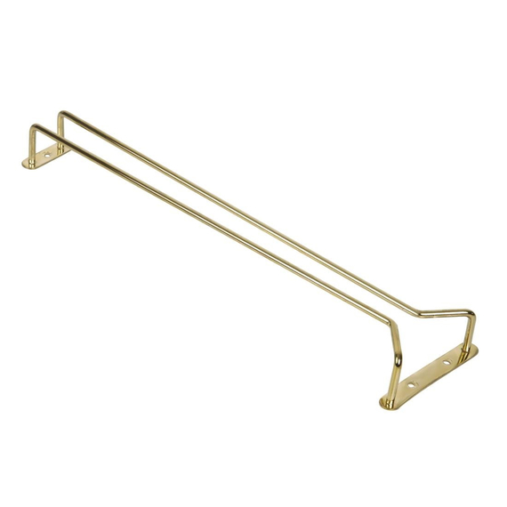 Gläserschiene Messing 41cm, Bild 4