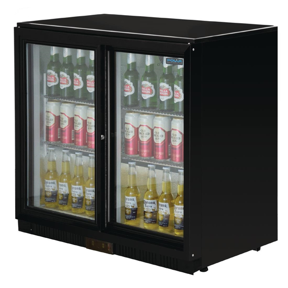 Polar Serie G Barkühlschrank mit 2 Schiebetüren 208L, Bild 3