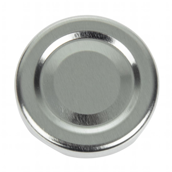 Silberne Kappe für Mini-Milchflasche GL160 (18 Stück), Bild 2