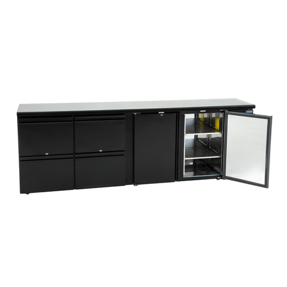 Polar Serie U Barkühlschrank 2-türig mit 4 Schubladen, Bild 4