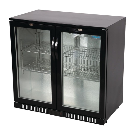 Polar Serie G Barkühlschrank mit 2 Klapptüren 198L, Bild 2