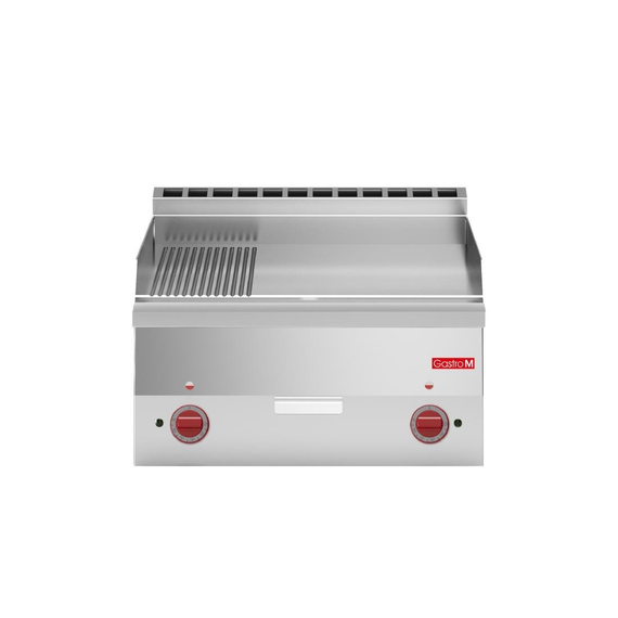 Gastro M 600 elektrische Grillplatte 60/60FTRE 2/3 Glatt und 1/3 Gerillt, Bild 2