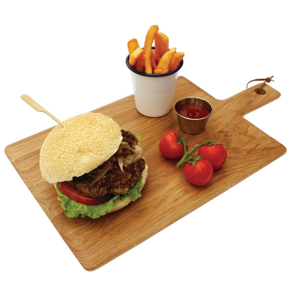 Olympia Servierbrett Eichenholz mit Griff 35 x 26cm, Bild 4