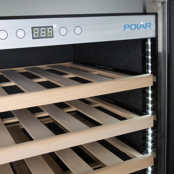 Polar G-Serie Weinkühlschrank aus Edelstahl 47 Flaschen, Bild 6