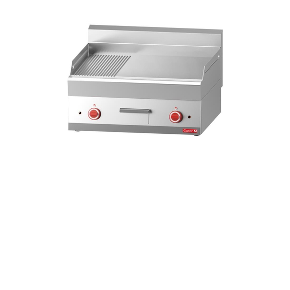 Gastro M 650 elektrische Grillplatte 65/70FTRE 2/3 Glatt 1/3 Gerillt, Bild 2