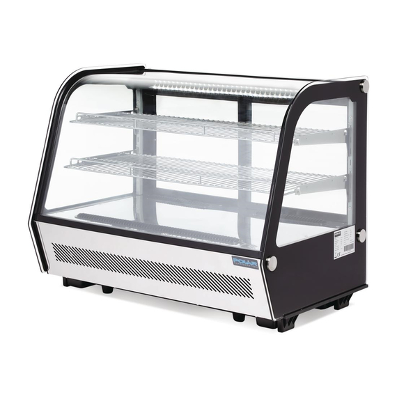 Polar G-Serie Energieeffizienter Tischplatten-Kühlvitrine Schwarz 160Ltr, Bild 10