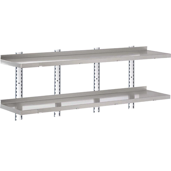 Gastro M Edelstahlboden ohne Halterungen 200cm breit, Bild 3