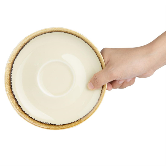 Olympia Kiln Untertassen Sandstein 16cm  (6 Stück), Bild 5