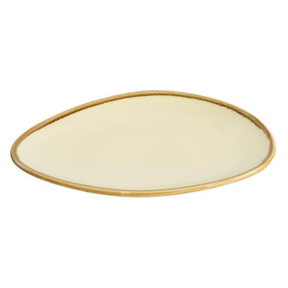 Olympia Kiln dreieckige Teller Sandstein 23cm (6 Stück), Bild 3