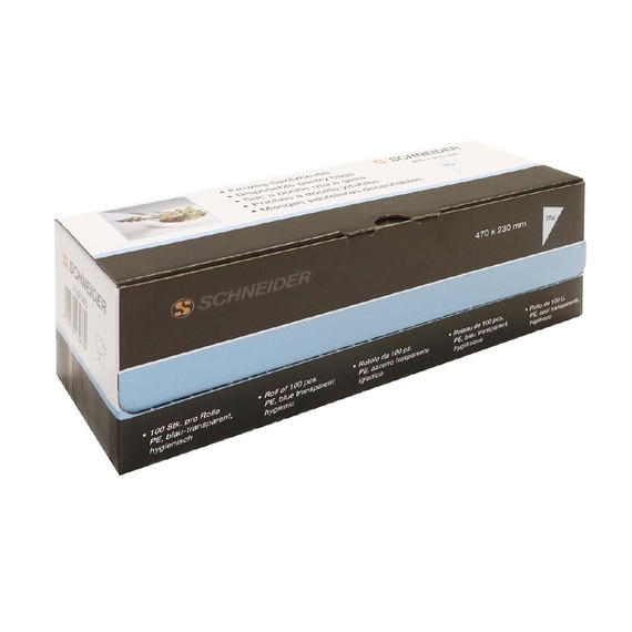 Schneider Einwegspritzbeutel blau 47cm (100 Stück), Bild 4