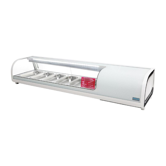 Polar G-Serie Energieeffizientes Tapas-Kühlschrank Display, Bild 2