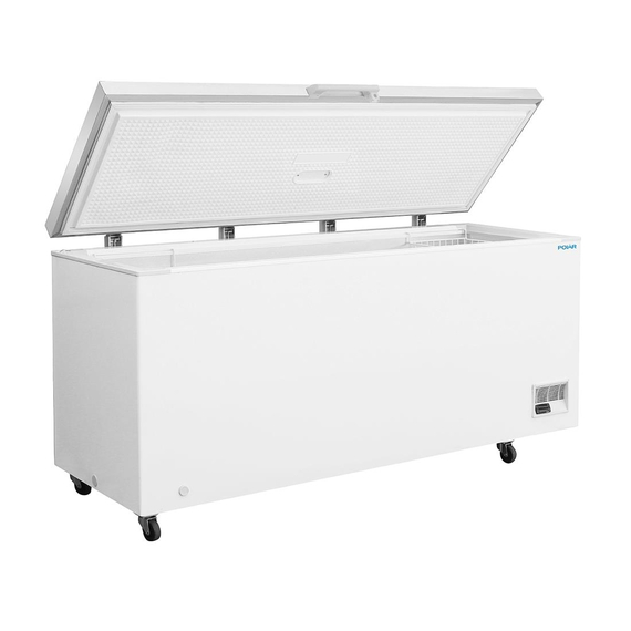 Polar G-Serie Tiefkühltruhe mit Edelstahldeckel 581Ltr, Bild 8