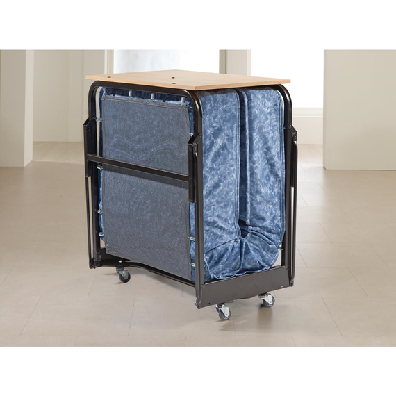 Jay-Be Contract Klappbett mit wasserabweisender Matratze Einzelbett in schwarzer Farbe, Bild 4