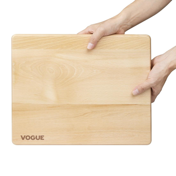 Vogue Schneidebrett Buche Medium 380x305x30mm, Bild 4
