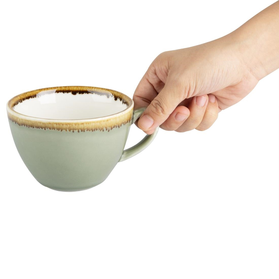 Olympia Kiln Cappuccinotassen Moos 34cl (6 Stück), Bild 4