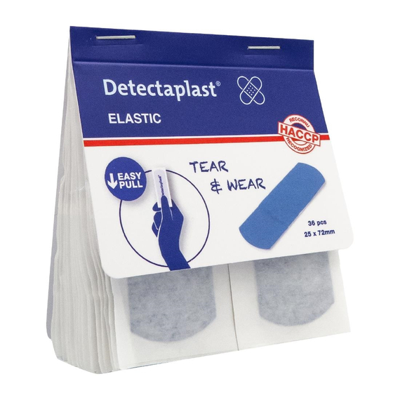 Detectaplast elastisches Pflaster 25x72mm (100 Stück), Bild 6