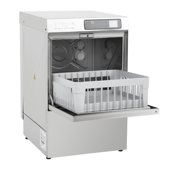 Buffalo Digital Untertisch-Gläser-Spülmaschine mit Ablaufpumpe, 400mm Korb, 3,3kW, Bild 4