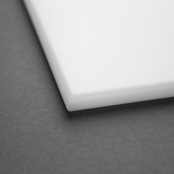 Hygiplas HDPE kleines Schneidebrett weiß 300x 225x12mm, Bild 4