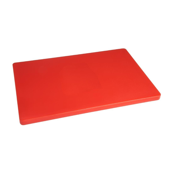 Hygiplas LDPE extra dickes Schneidebrett rot 60x45x2cm