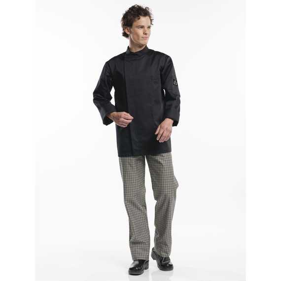 Chaud Devant Bacio Kochjacke schwarz - Größe L, Bild 2