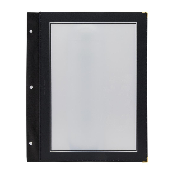 Securit Einsteckhüllen schwarz A4 (5 Stück), Bild 2