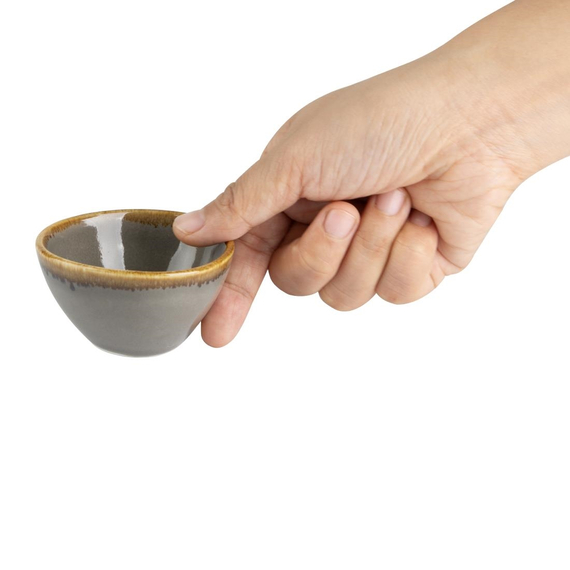 Olympia Kiln Dipschälchen Rauch 7cm (12 Stück), Bild 3