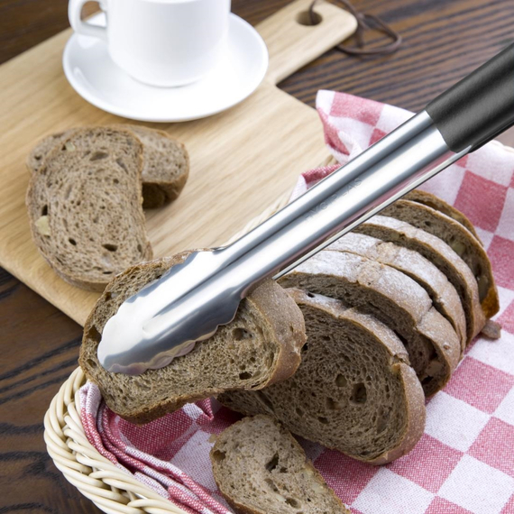 Hygiplas farbkodierte Servierzange schwarz 40,5cm, Bild 5