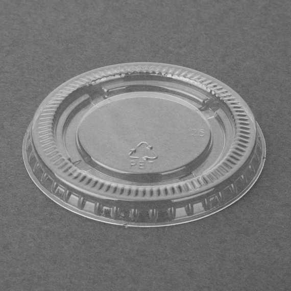 Fiesta Recycelbarer PET-Deckel für Portionsbecher (1000 Stück), Bild 5