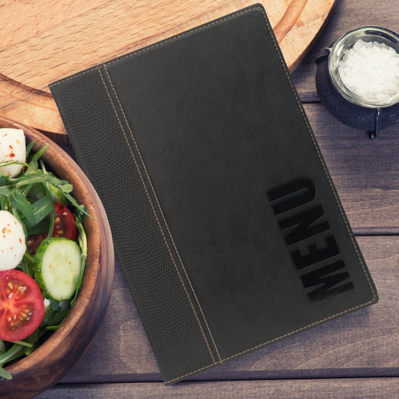 Securit Menümappe schwarz A5, Bild 4