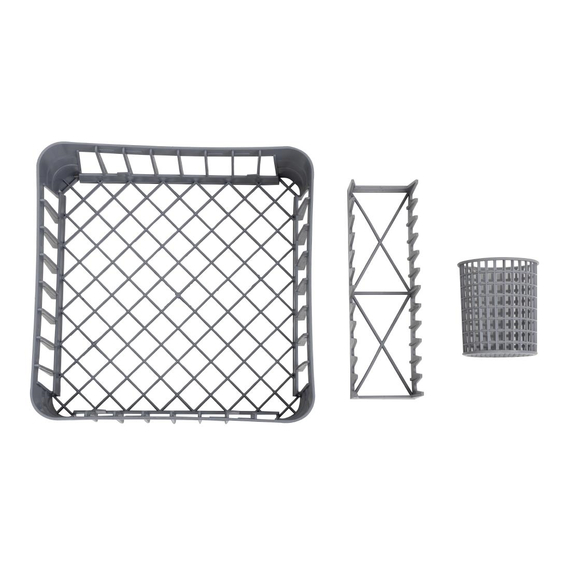 Buffalo Digitaler Gläserspüler für die Arbeitsplatte 350mm Korb 3,3kW, Bild 10